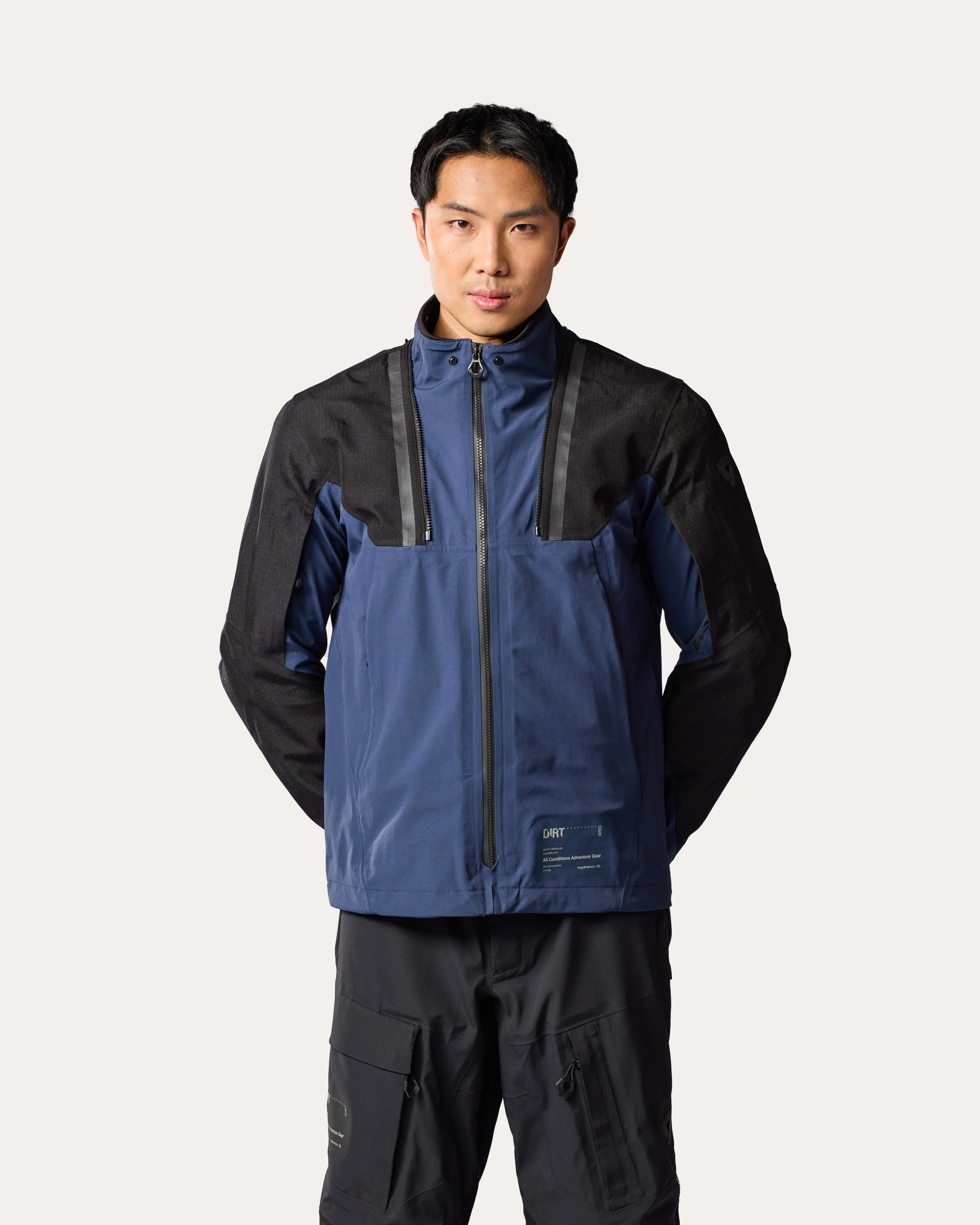 Jacket Component 3 H2O | Black-Dark Blue - Image 6