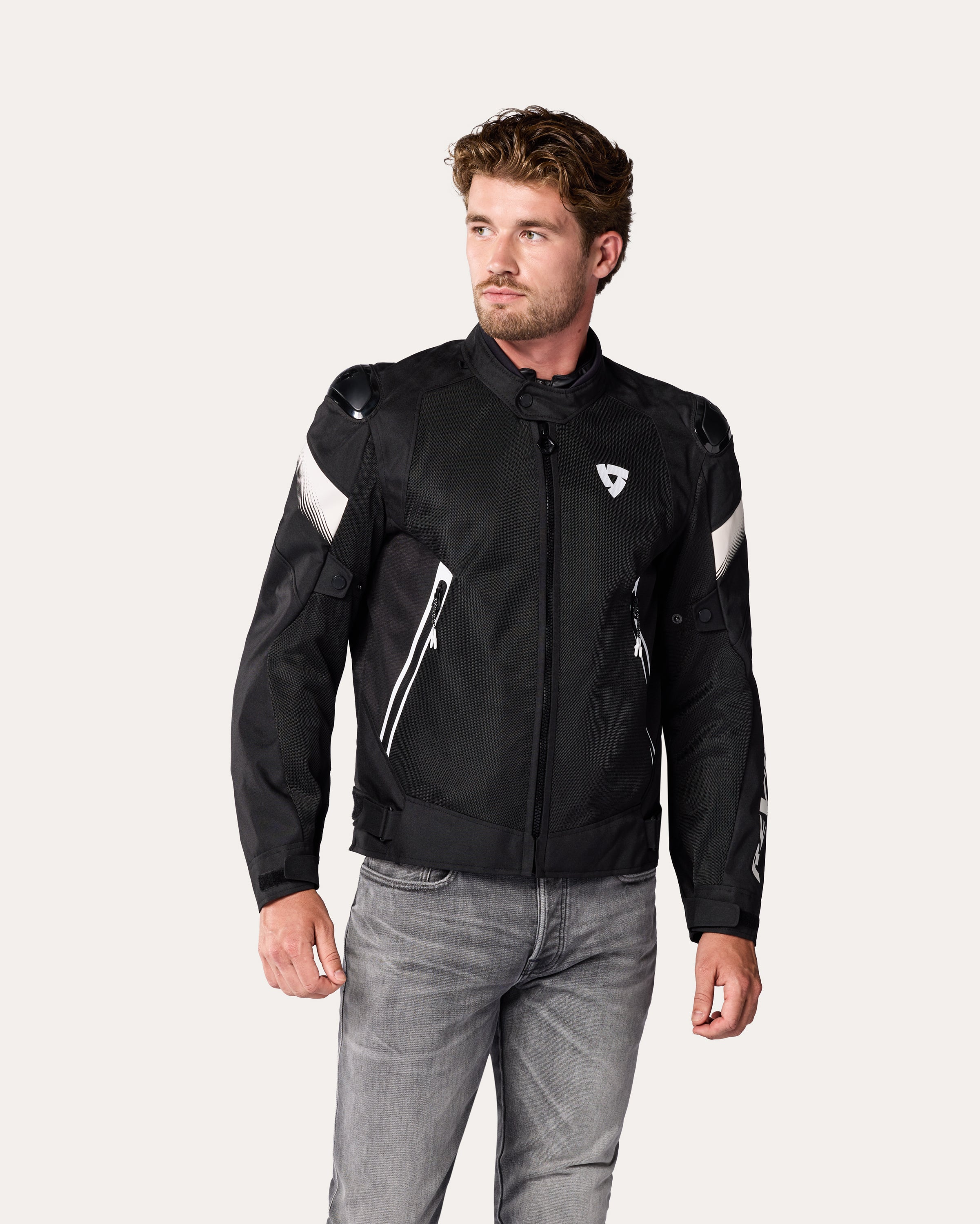 Jacket Control Air H2O | White-Black - Image 3