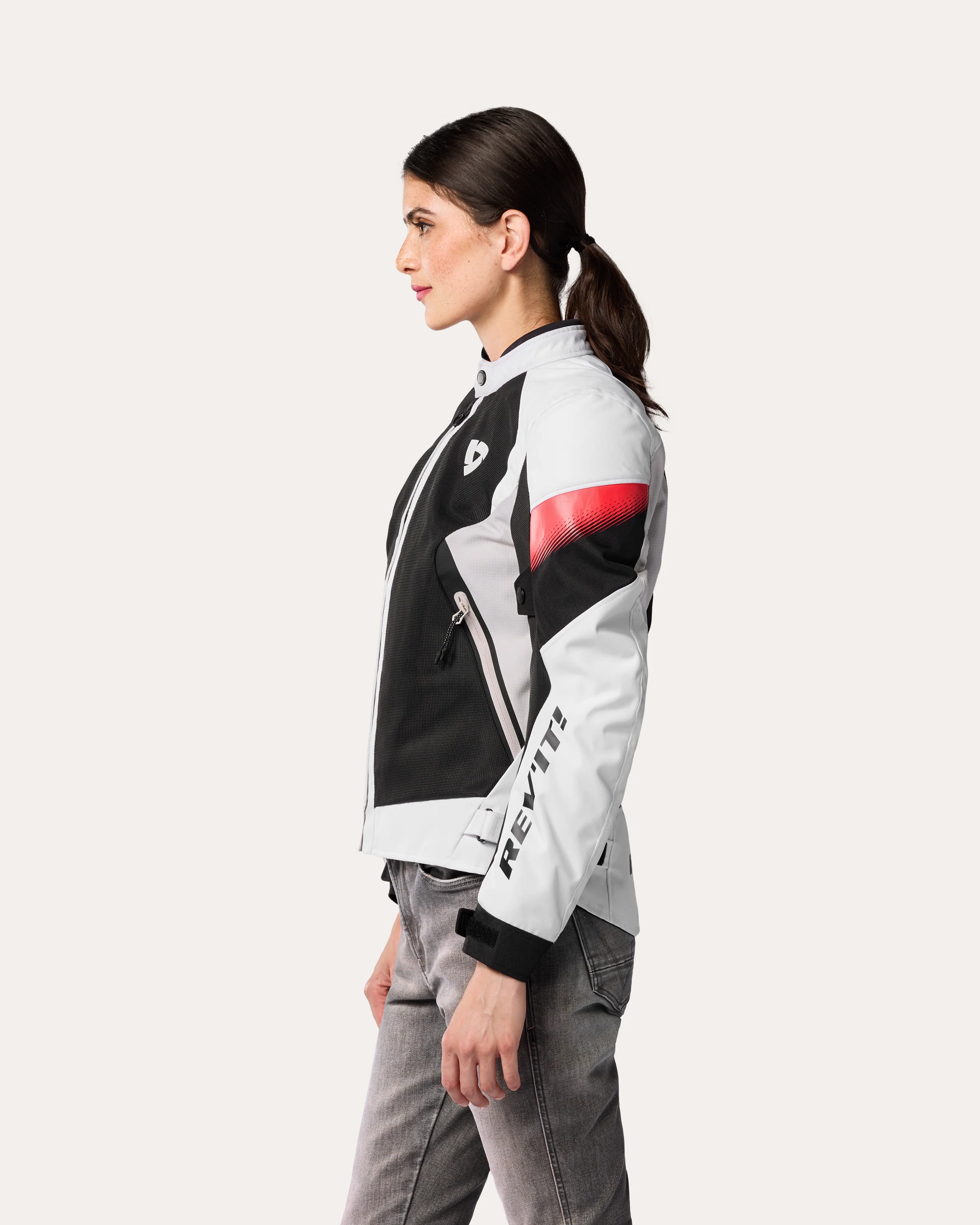 Jacket Control Air H2O Ladies | Red-Black - Image 5