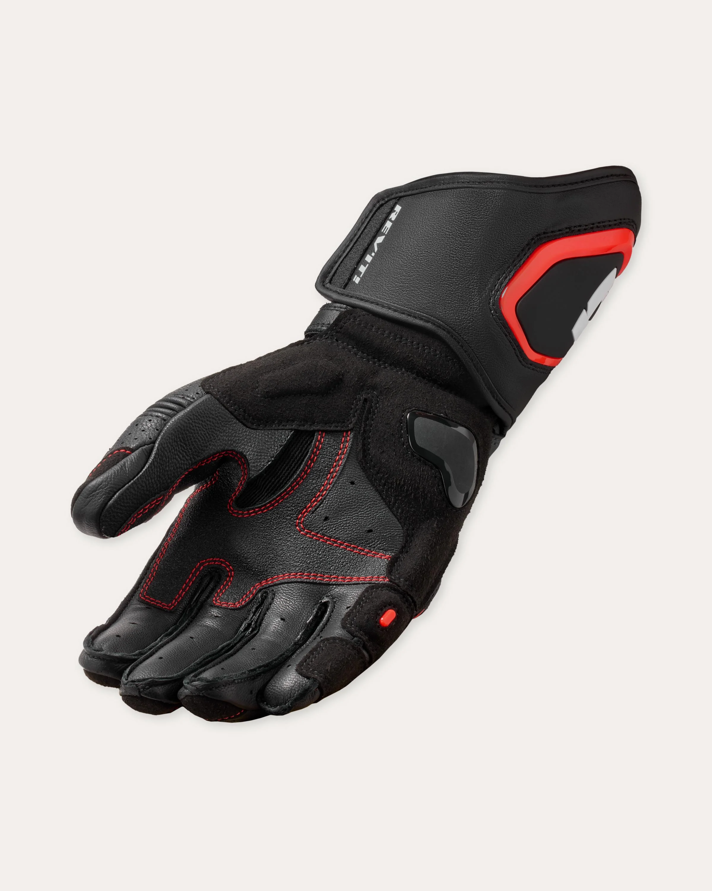 Gloves Argon 3 | Black-Neon Red - Image 2