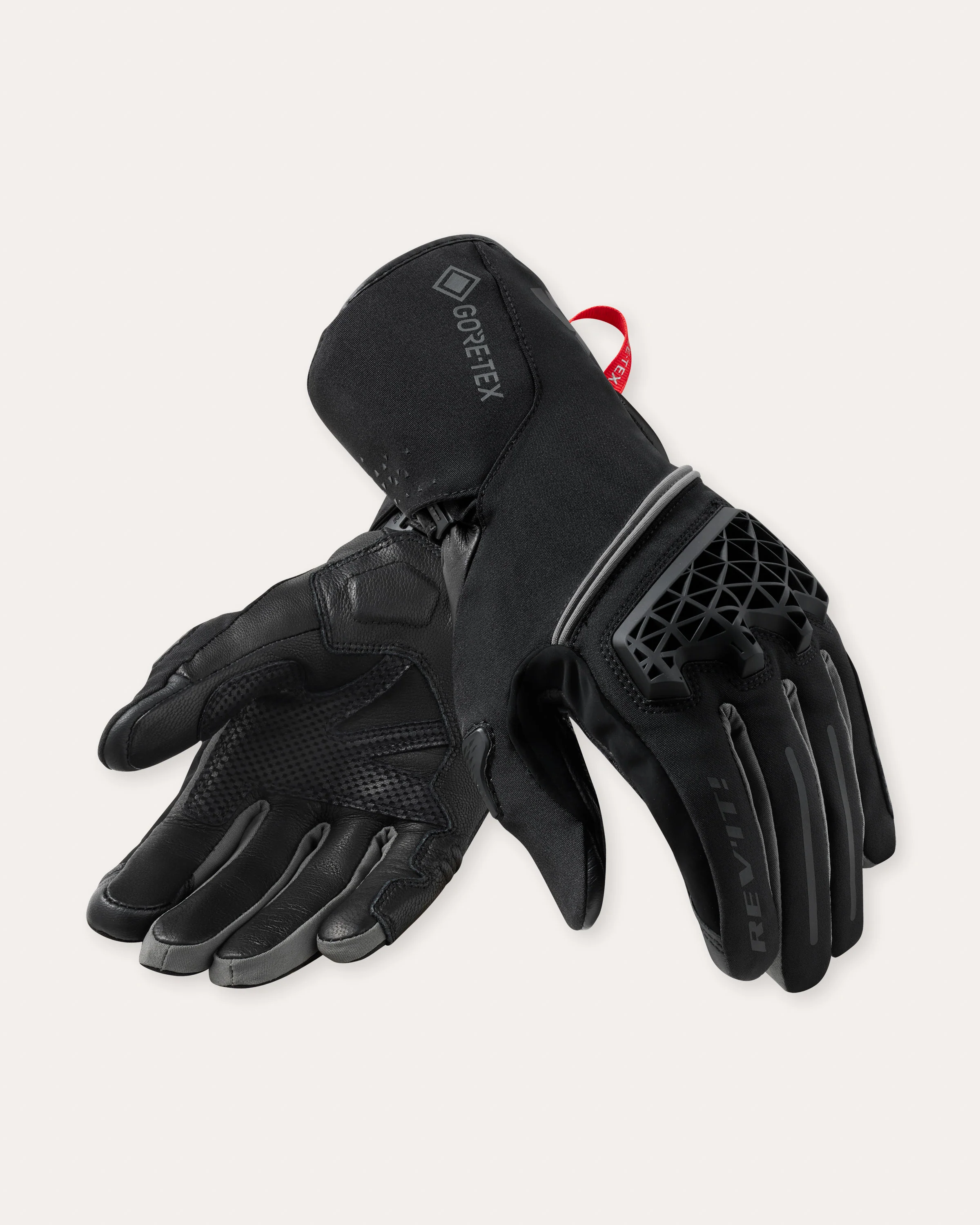 Gloves Contrast GTX | Black-Grey